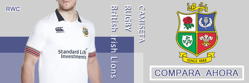 camiseta rugby British Irish Lions baratas
